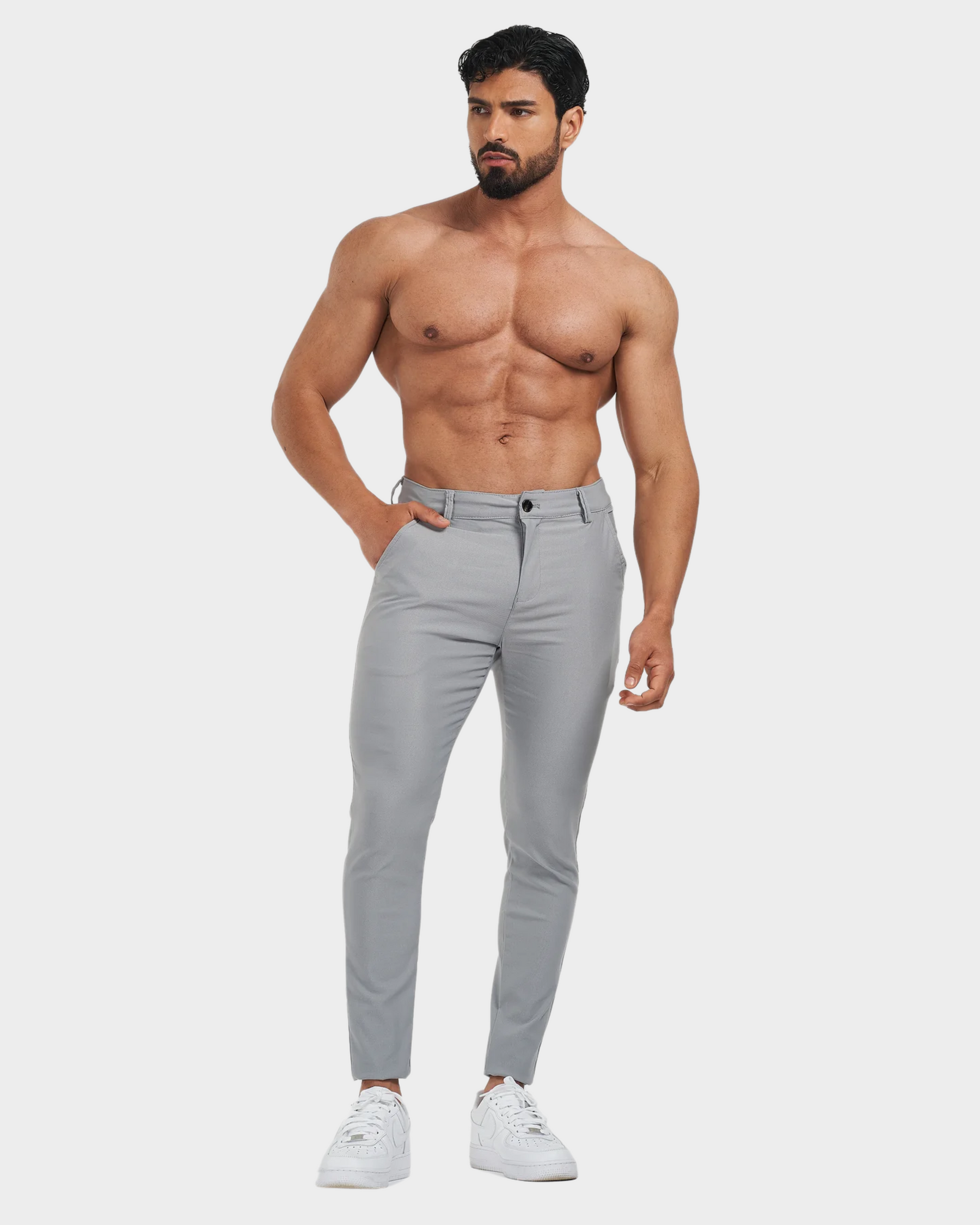 Kit 2 Calças Sociais Alfaiataria Masculina Milano