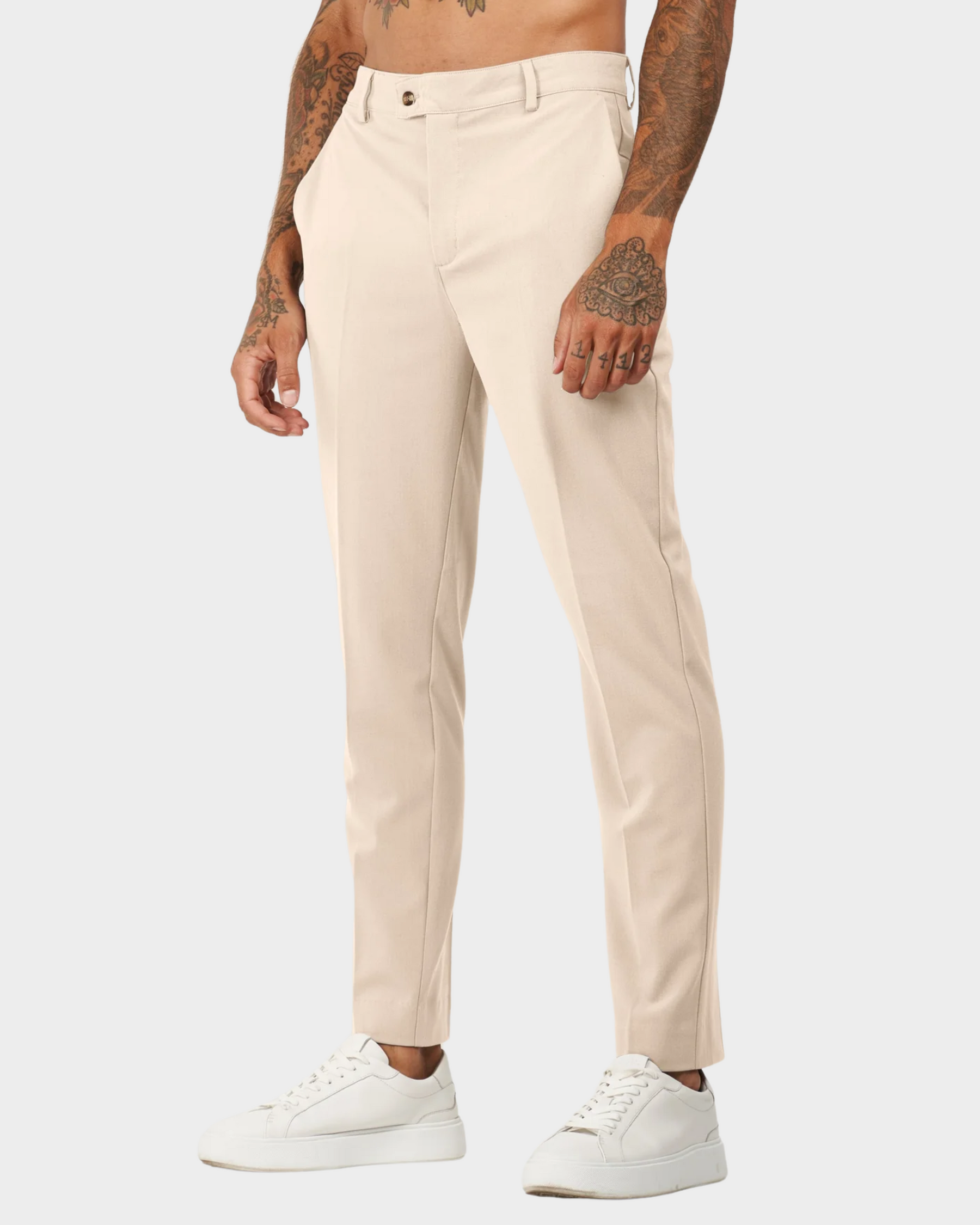 Kit 2 Calças Sociais Alfaiataria Masculina Milano